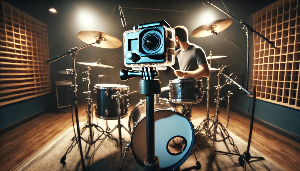 ドラム演奏の撮影にはアクションカメラがおすすめ4
