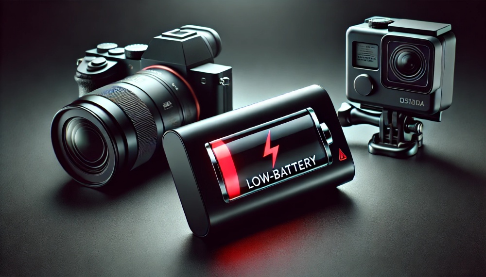 バッテリーの消耗が早いカメラ